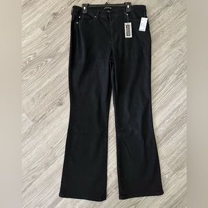 NWT| High Rise Boot Cut Black Jeans